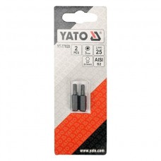 Biti de 25 mm 1/4" cu cap hexagonal H3 YATO..